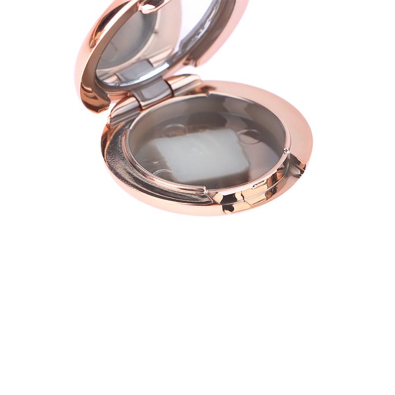 Золотая мини-пустая коробка для теней для век Highlight Rouge, косметический футляр для макияжа, многоразовые дорожные аксессуары, дозатор для косметики