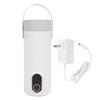 Travel Electric Kettle 300W 400ml 304 Stainless Steel 4 Gear Adjustable Rechargeable Portable Small