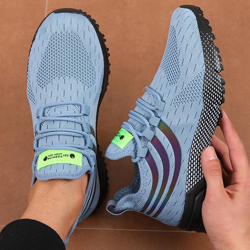Factory Men's Shoes Large Size Sports Shoes Outdoor Men's Lightweight Running Shoes Breathable Mesh Shoes Men's Casual Shoes