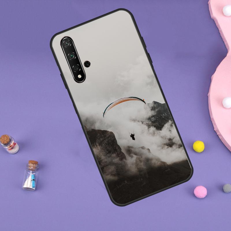 Спорт Парапланеризм Для Huawei Nova 7i 8i 11i 12i 12s 9 10 SE Y60 Y61 Y70 Y72 Y73 Y90 Y91 P20 P40 P30 Lite Чехол