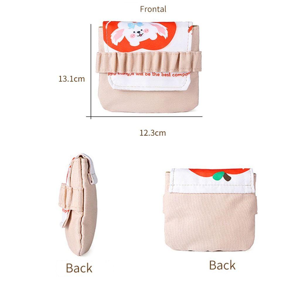 Мини Органайзер для Дата-кабелей Сумка для Гигиенических Прокладок Многоцелевая Большая Вместимость Косметичка Кошелек для Монет