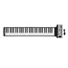61 клавиша Roll Up Piano Keyboard Портативная силиконовая электронная пианино клавиатура со встроенным динамиком для