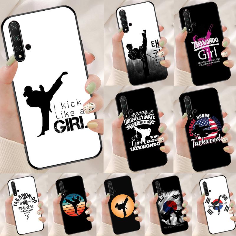 Чехол Kungfu Taekwondo для Huawei Nova Y90 Y70 Y60 Y61 Y91 Y72 9 10 SE 12i 12s 11i 5T P60 Pro P20 P30 P40 Lite