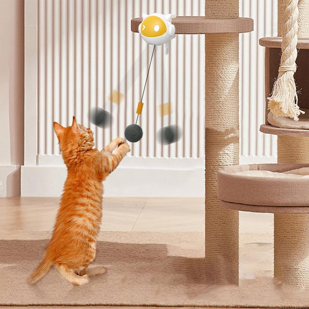 Автоматические подъемные игрушки-мячи для кошек без собственной батареи Игрушки-мячи для автоматических кошек-компаньонов