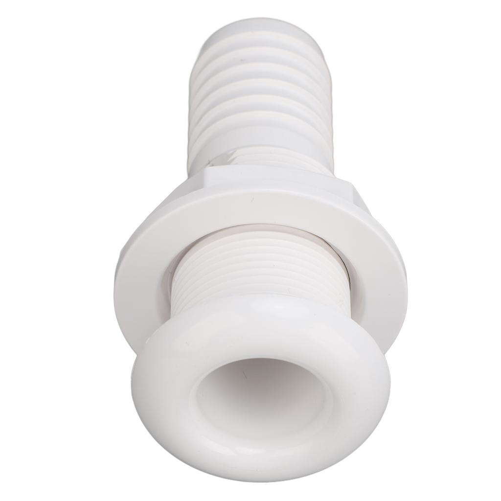 Boat Through Hull Connector 29mm Outlet Drainage Straight Drain Outlet Fittings Boat Plumbing Fittings