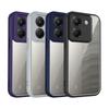 Для Xiaomi Poco M7 Pro Чехол Poco M7 Pro Чехол для телефона POCO M7 Pro 5G Чехол-бампер с воздушной подушкой Силиконовый бампер Прозрачная матовая задняя крышка Жесткий