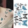 Временные наклейки для боди-арта с водонепроницаемой бабочкой