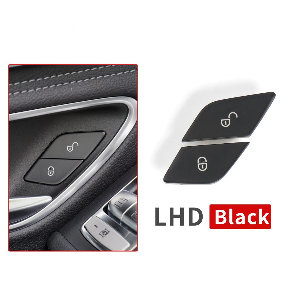 W205 W253 Car Front Door Lock Switch Button Level Central Lock Switch Cover For Mercedes Benz C E GLC Class W213