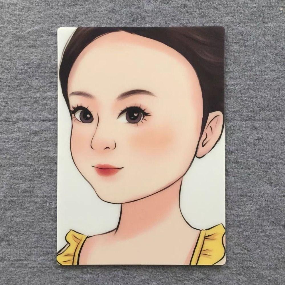 Многоразовый шаблон для упражнений по рисованию, шаблон для макияжа, инструмент для рисования, доска для трафаретов для рисования