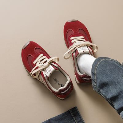 Weiwei Girl 789 Ретро Универсальные Красные Обувь Dexun Женские 2025 Осень Новые Повседневные Кроссовки Обувь Форреста Гампа