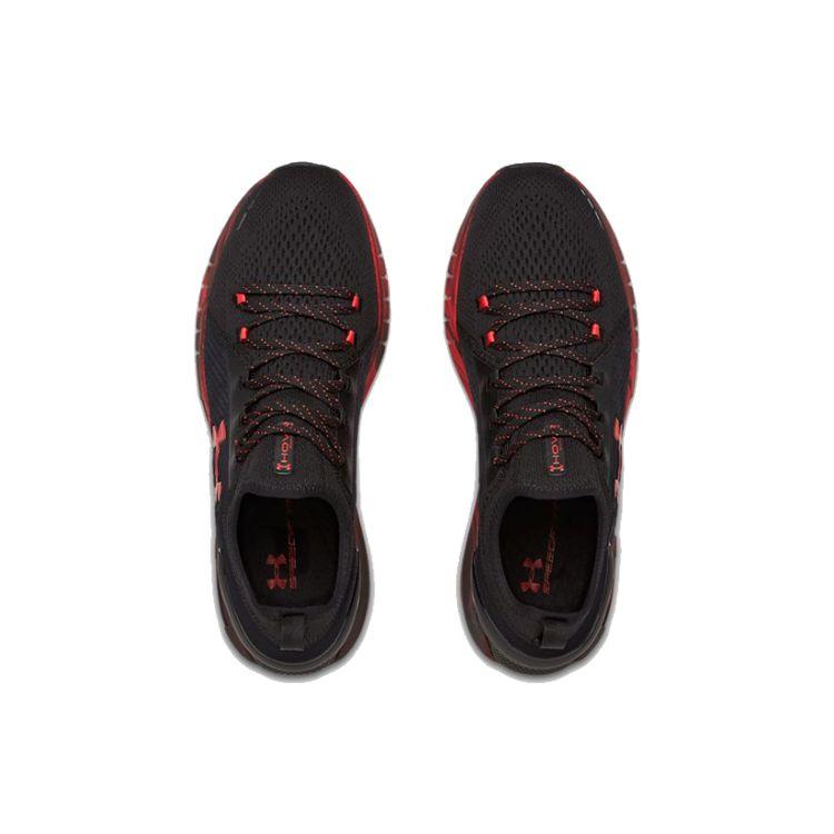 Under Armour HOVR Phantom SE Удобные Амортизация Прочные Низкие Повседневные Беговые Кроссовки Мужские Кроссовки Черный Красный 3022679-002