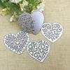 Полые штампы в форме сердца DIY трафареты для скрапбукинга тиснение шаблон декора