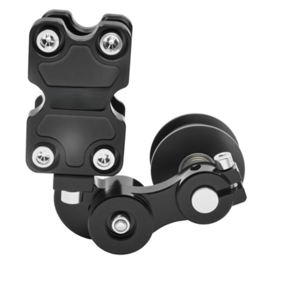 Aluminum Alloy Motorcycle Chain Adjuster Motorbike Roller Tightener Motorcycle Parts Modification