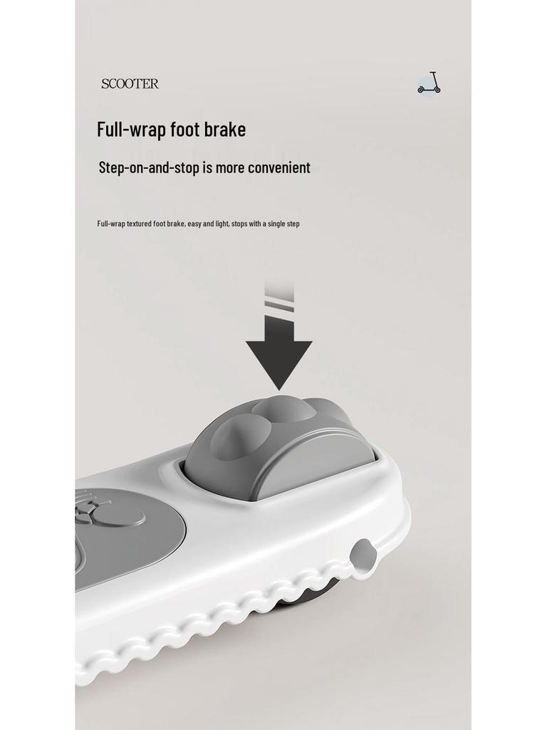 Детский складной самокат - Возраст 2-10 лет, для мальчиков и девочек