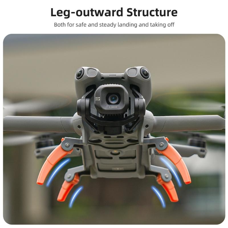 Foldable Landing Gear Drones Leg Extenders for Mini 5Pro Drones Elevations Height Increase and Stability Protections