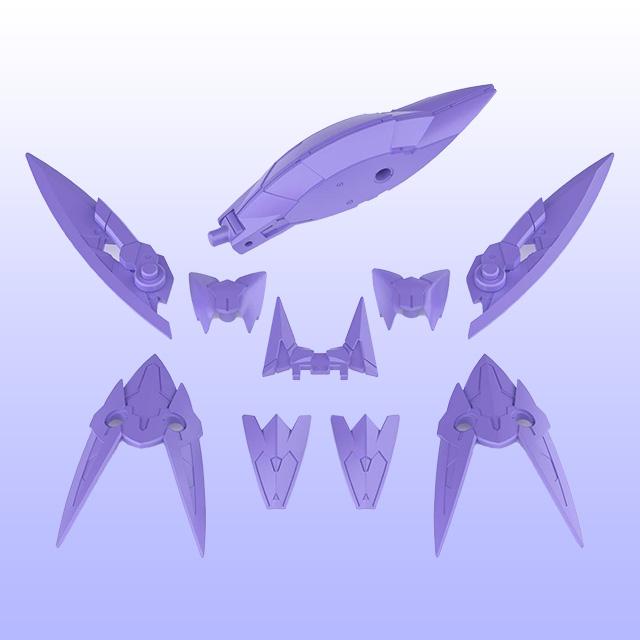 Bandai 30MS Набор дополнительных деталей 4 (Стелс-броня)