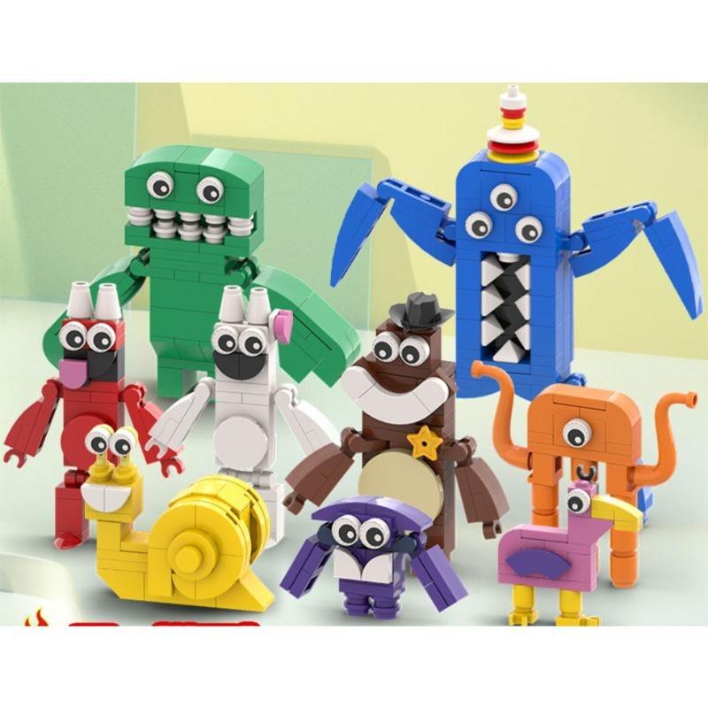 Garden Of Banban 4 Block Garten Of BanBan Фигурка-игрушка 3 Ban Ban Brick Tall Виктор Харадзюку Тамата Тихий Набнаб Детский сад 2 1