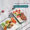 JingJingRS Disposable Multi-Compartment Bento Boxes