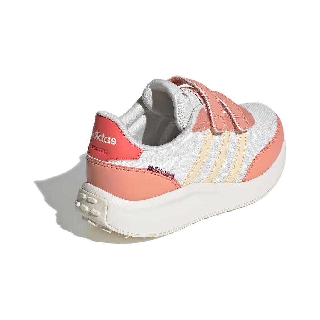 Adidas Neo Run 70S Shock Absorbing Durable Low Top Casual Shoes Kids Casual Shoes Pink White IE8833