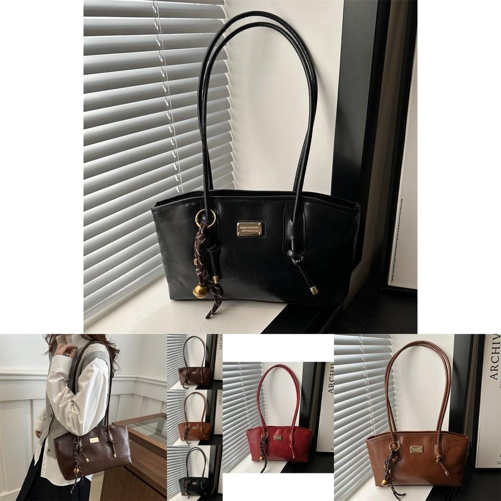 Модная высококачественная сумка-тоут из искусственной кожи для повседневного использования с двойными плечевыми ремнями