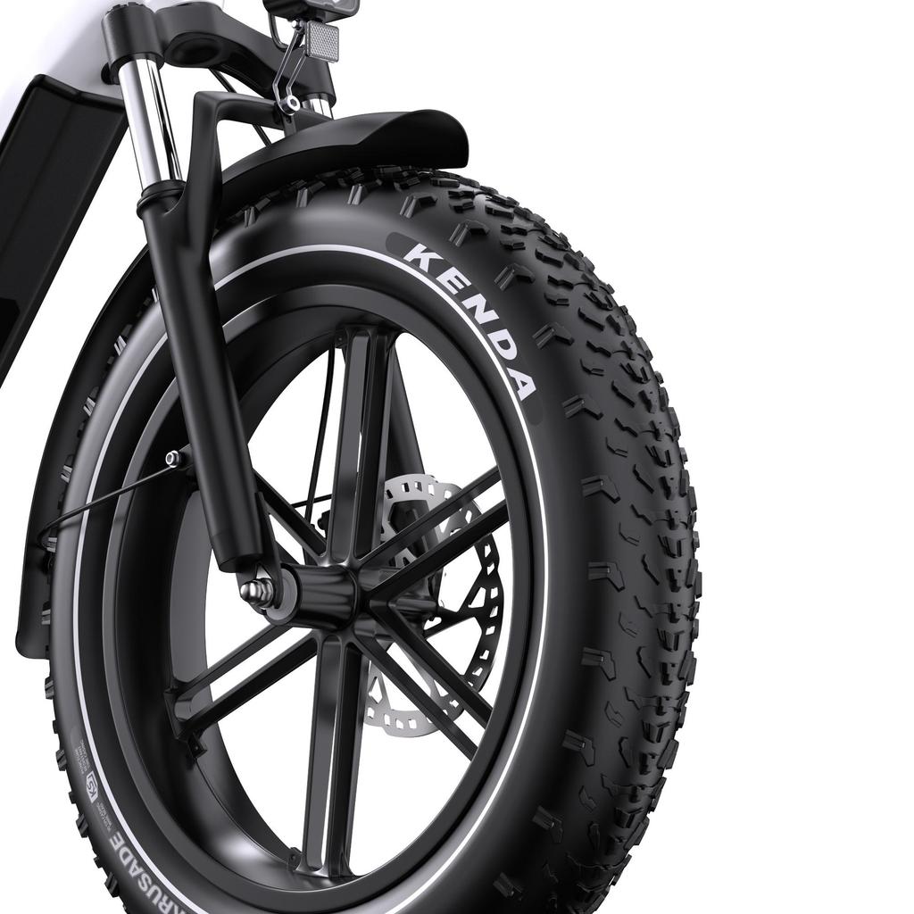 Electric bicycle ONESPORT OT08, 500W motor, 48V 18AH battery, top speed 25 km/h, cruising range 90km, 20*4.0 inch tires