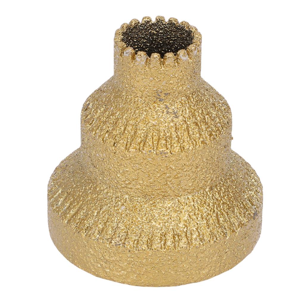   Step Chamfer Drill Bit M10 Thread 20mm 35mm 50mm Multi Layer Tapered Reamer Brazed Pagoda Drill Bit for Tile Marble