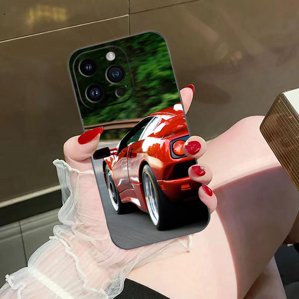 Чехол для телефона 'Мечта о спортивном автомобиле' Люкс Для iphone Apple 17 AIR 16E 16 15 14 13 12 11 Pro XR Max 8 7 Plus ТПУ Чехол Funda Оболочка