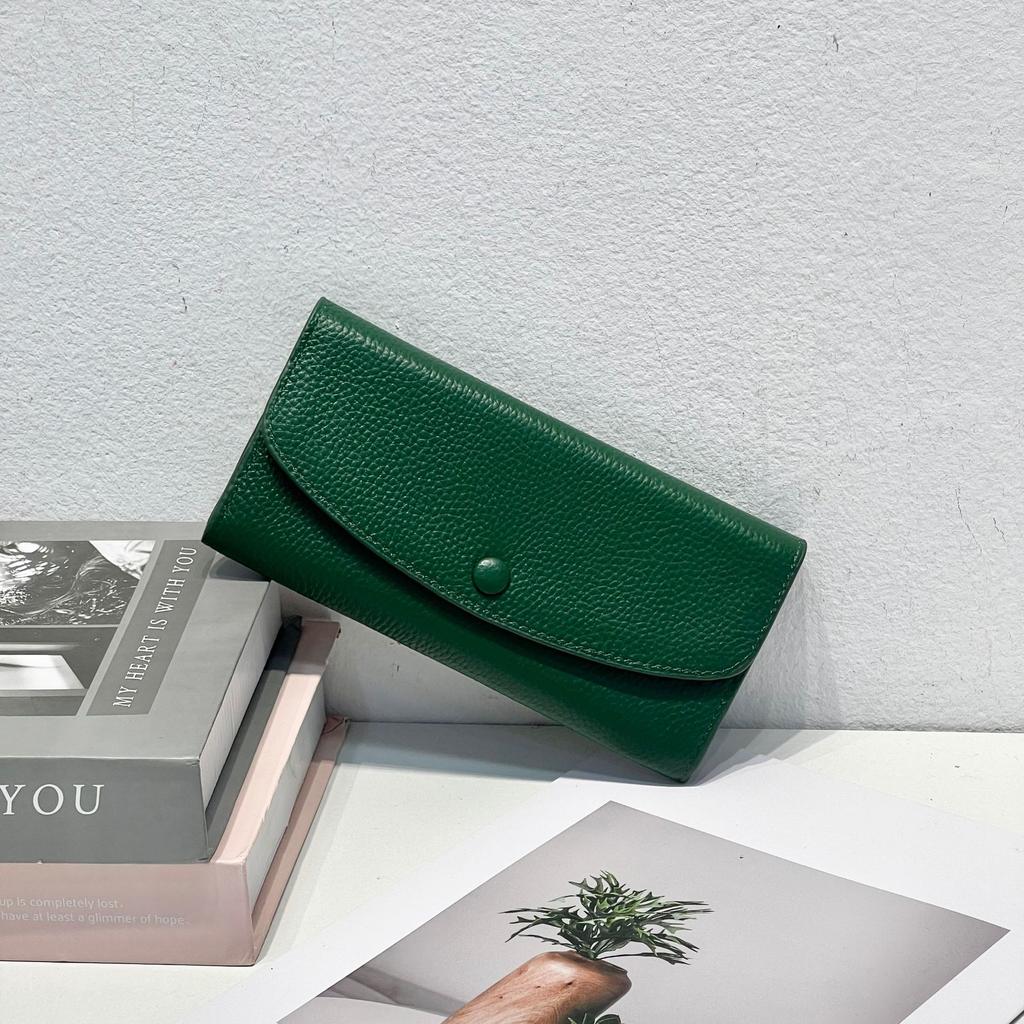 Женский кошелек, сумка на молнии в руке, длинный стиль.