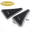 2Pcs Car Door Corner Anti-collision Covers PVC Self-adhesive Scratch-proof Anti-Scratch Stickers Anti-collision Protection Strip