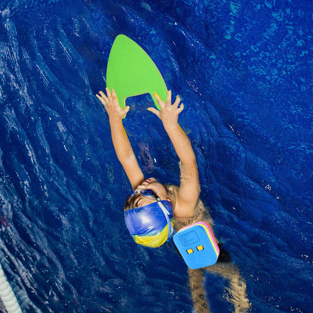 Swimming Back Float and Kickboard Set for Kids Swimming Bubble Belt Swimming Training Float Board Water Sports