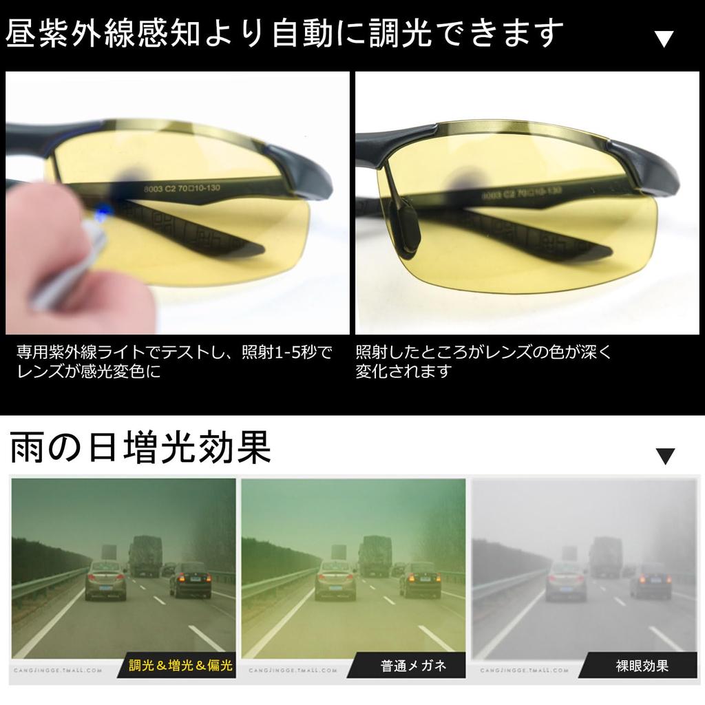 Фотохромные ночные поляризованные солнцезащитные очки день и ночь цветные фотохромные спортивные солнцезащитные очки для ночного вождения в горах, меняющие цвет очки [YAYGOD]