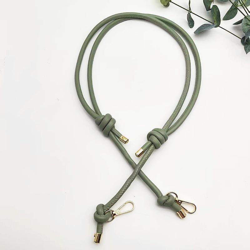 Регулируемый DIY плетеный ремешок для сумки-клатча и кросс-боди из ПУ
