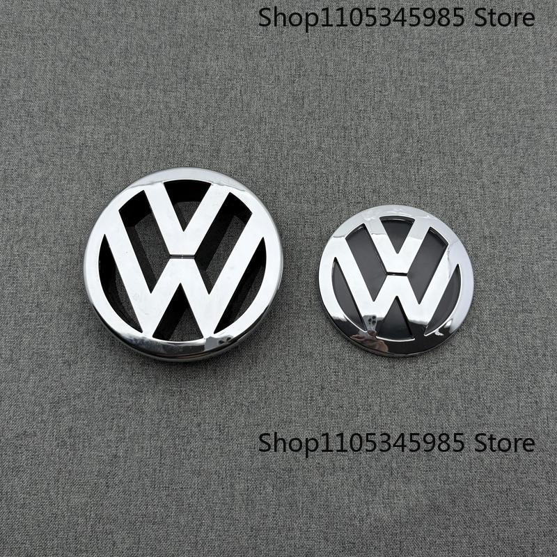 GJWPC1 Car Hood Front And Rear Tail Mark Front Grille Logo Rear Compartment Badge Sticker Replace For VW Golf Car MK4 Golf5 6 7 7.5