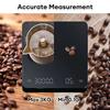 Auto Power Off Pour Over Drip Scale LED Screen High Precision Scale  Home Kitchen