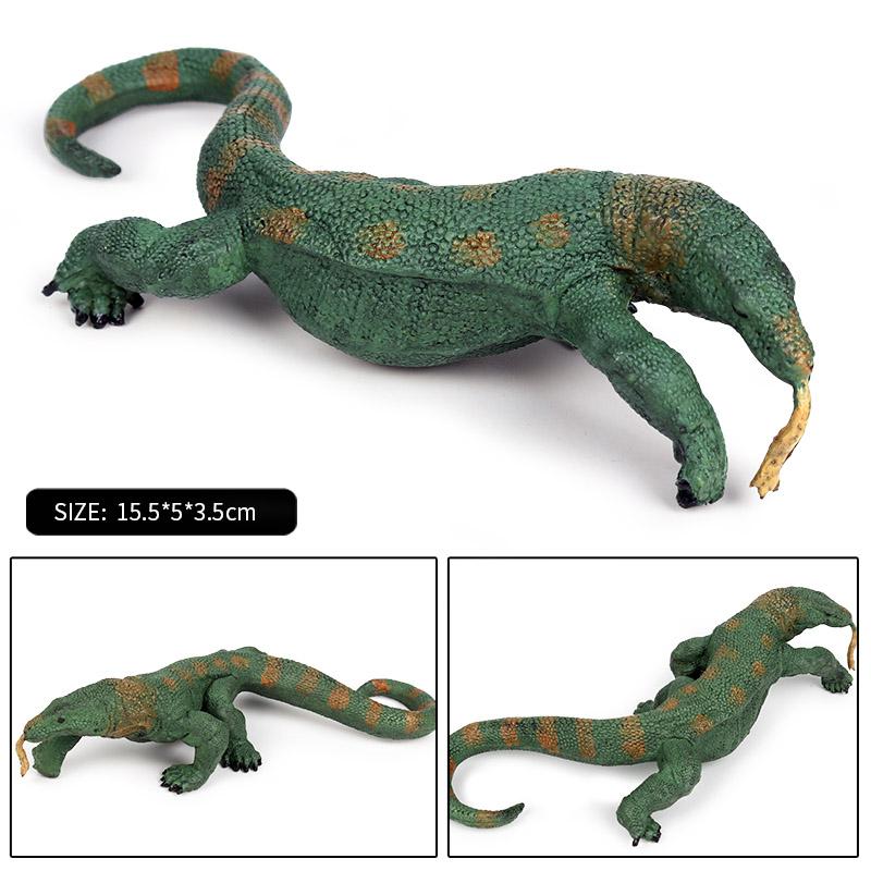 Oenux Simulation Reptile Lizard Chameleon Geckos Insect Animals Model Action Figure Collection Toys Kids Gift Home Decorations