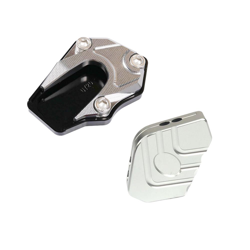 Подставка для ног мотоцикла, удлинитель боковой подставки, аксессуар для двигателя для UU/ UY/ UE125, подставка из алюминиевого сплава для мотоцикла