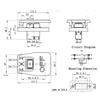 Electromagnetic Pushbutton Switch 5Pin 240V AC KJD17BD 16 3 with Stop Cover for Lathe Saw and Garden Machinery