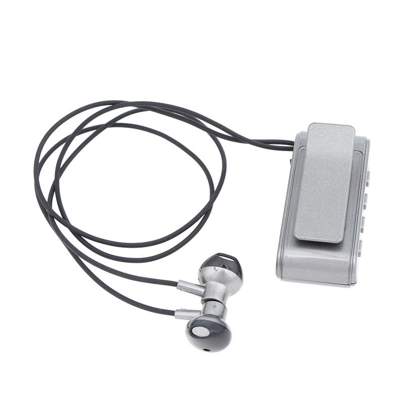 Neckband Clip Bluetooth Earphones IPX4 Sweatproof Clear Call Headset with Digital Display for Daily Commute