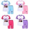 Kpop Demon Hunters Children Summer Athletic Set With Cotton Fabric For Active Kids