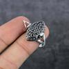 Традиционный вид ювелирных изделий ручной работы из стерлингового серебра кольцо Poison размер 9 O7B84