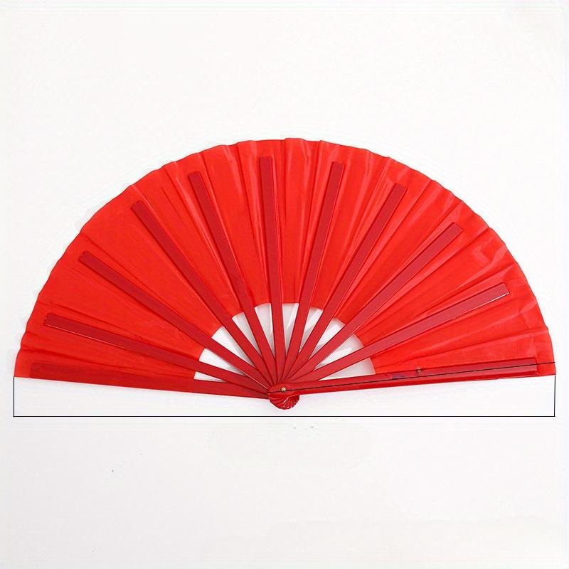 10-дюймовый веер Кунг-фу Складной веер Боевые искусства Двусторонний Пластиковый Китайский Звуковой Веер Фитнес Танец Классический Веер Кунг-фу