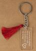 Funny Keychain I Promise To Always Be By Your Side Or Under You Or On Top Acrylic Engraved