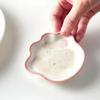 Милая японская тарелка со вкусом кошачьей лапки, керамическая десертная тарелка с мультяшным рисунком, соевый соус, миска для приправ, бытовые блюда для соуса