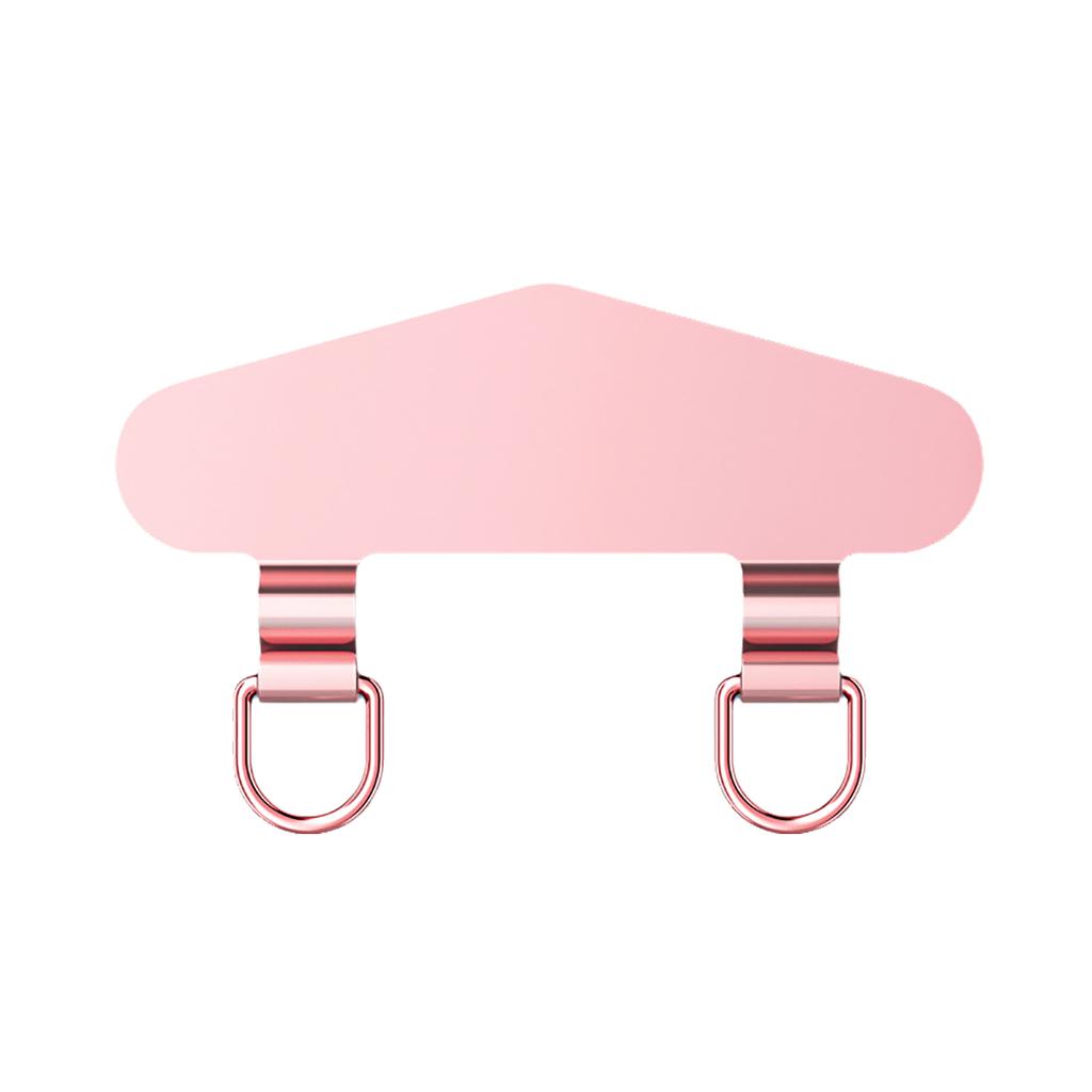 Зажим для телефона из нержавеющей стали с двойной металлической цепочкой для уха для надежного крепления на открытом воздухе для активного образа жизни