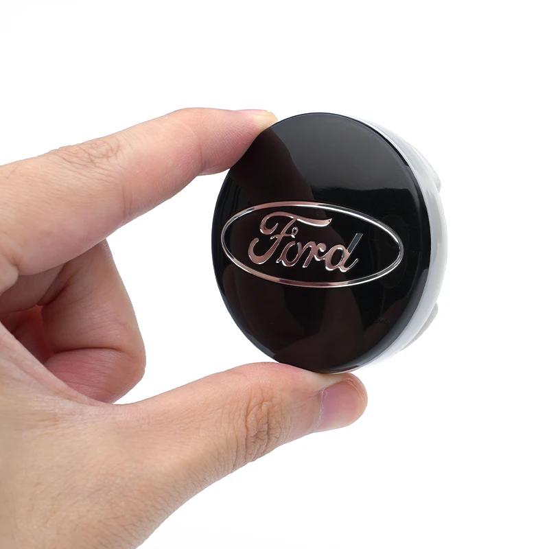 Новая наклейка на автомобиль 2026 г. 4 шт. Колпачок ступицы колеса Ford Значок Шильдик Наклейка Автоаксессуары Для Ford Focus Fiesta C-Max ST Mo