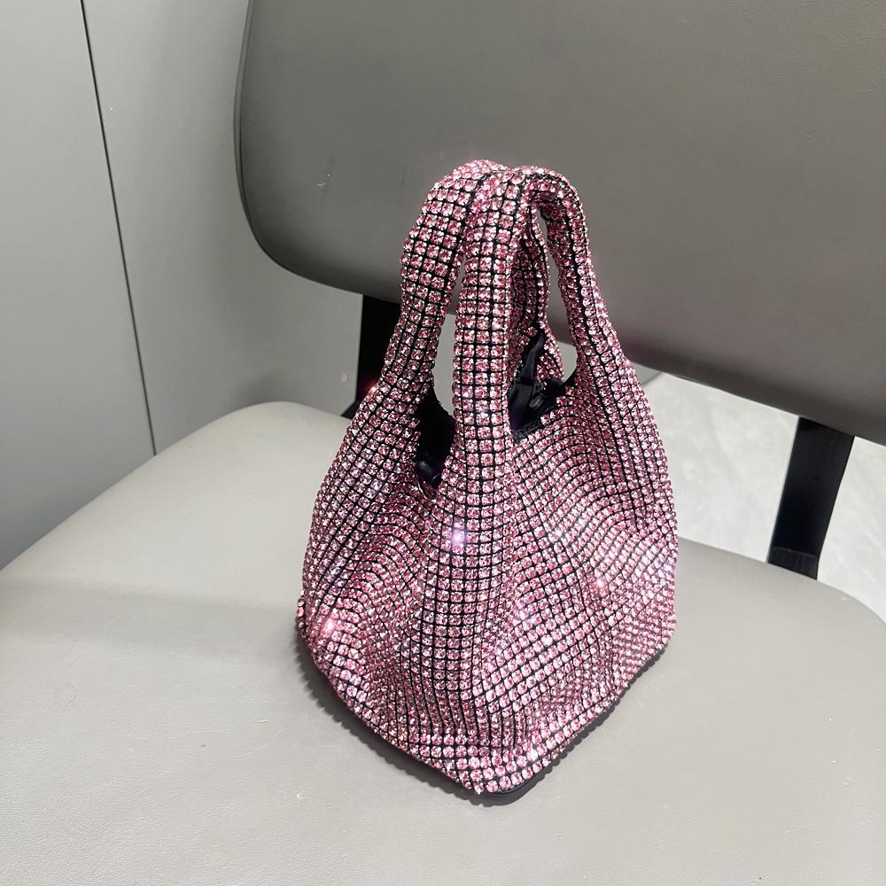 Сумка-клатч Crystal Bright Сумка-ведро через плечо Сумки ручной работы Роскошные дизайнерские сумки Вечерняя сумка-клатч