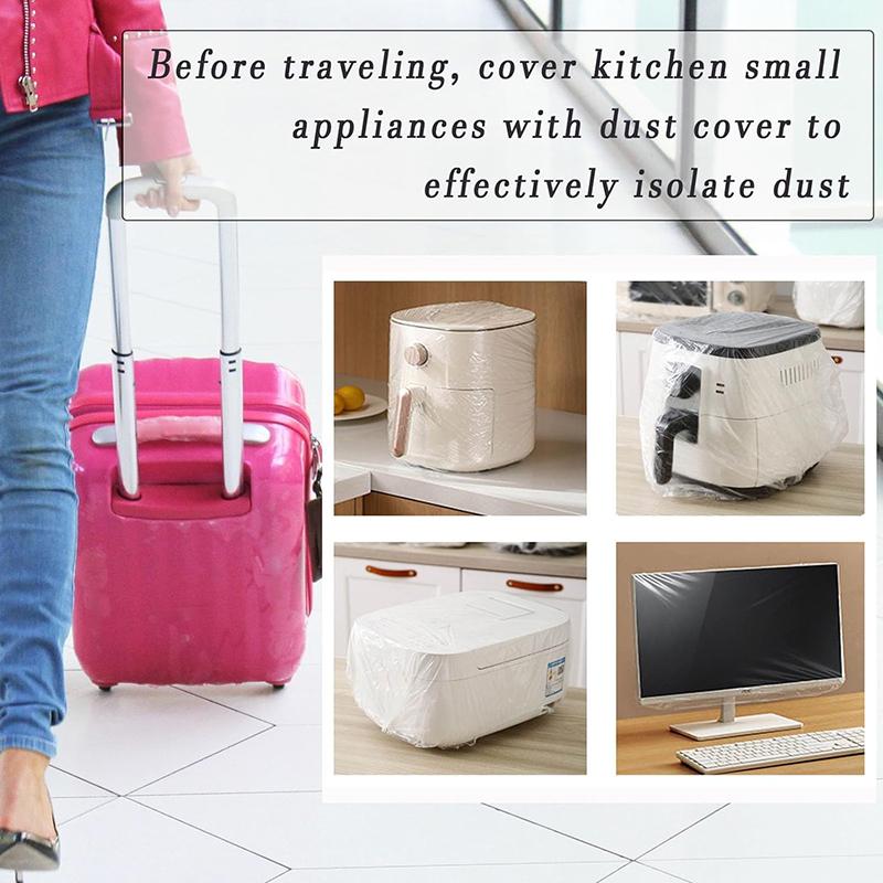 Сумка для хранения свежести, одноразовый чехол из пищевой пленки, эластичный чехол от пыли, аксессуары для кухонного холодильника