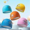 Водонепроницаемые детские шапочки для плавания, шапочка для плавания из искусственной ткани, новые шапочки для купания для дайвинга для мальчиков и девочек