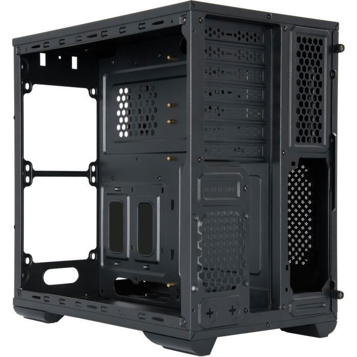 Boîtier htpc - chieftec - uk-02b-op - noir - compact - atx cube