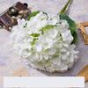 Silk Artificial Hydrangea 5 Heads Wedding Bridal Bouquet Decorative Fake Flowers  for Vases